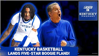 Fivestar Boogie Fland has committed to Kentucky basketball  Kentucky Wildcats Podcast [upl. by Warren]