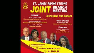 St James Riding Strong Joint Branch Meeting [upl. by Ysdnyl756]