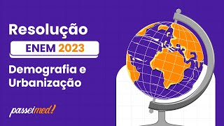 ENEM 2023  DEMOGRAFIA E URBANIZAÇÃO  O masseiro a mulher e quatro filhos dormindo numa [upl. by Bohlin]