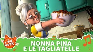 44GattiIT  Canzone quotNonna Pina e le Tagliatellequot VIDEOCLIP [upl. by Ardnos]