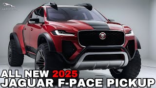 2025 Jaguar FPace Pickup Unveiled  THE MOST POWERFUL Pickup [upl. by Arlene]