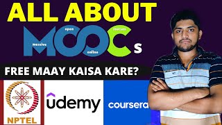 All About MOOCs AZ information  Nptel  Coursera  Udemy  BTech Honours  MAKAUT  MOOCs Courses [upl. by Reese]