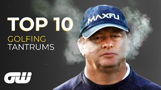 Top 10 GOLFING TANTRUMS  Golfing World [upl. by Macmahon885]