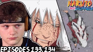 Jiraiyas Death Naruto Shippuden Reaction Episodes 133 134 [upl. by Curtice]