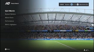 Brighton vs Manchester City 2425 Full match at The Amex Stadium [upl. by Airol]