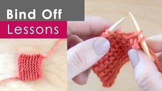 Picot Bind Off Method For Knitting [upl. by Nylsaj]