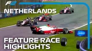 F2 Feature Race Highlights  2023 Dutch Grand Prix [upl. by Adnorahs]