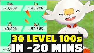 How To Get 30 Pokemon To Level 100 in 20 Minutes  Pokemon Sword and Shield [upl. by Tebazile]