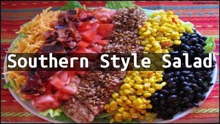 Recipe Southern Style Salad [upl. by Everrs]