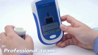 ACCUANSWER New technology in nine in one blood glucose meter technology [upl. by Hally471]