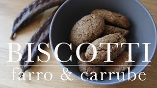 biscotti carruba e nocciole  CasaSuperStar [upl. by Assirod]