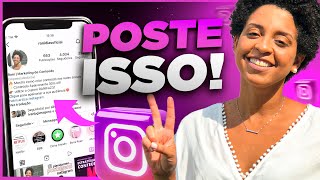 Conteúdo Para Postar no Instagram 4 Tipos de Conteúdo Para Instagram [upl. by Attenrad207]