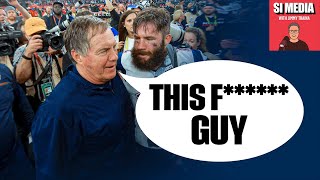 Julian Edelman Shares His Favorite Bill Belichick Story  SI Media [upl. by Haleeuqa]