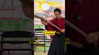 How You’re Sheathing a Katana Incorrectly [upl. by Adirf]