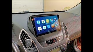 Instalacion de Pantalla Carson en Hyundai Tucson 2010 [upl. by Gare]