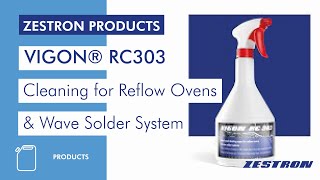 Cleaning of reflow ovens and wave solder systems with VIGON RC 303 [upl. by Campos608]