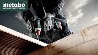 Metabo 12Volt AkkuBohrschrauber PowerMaxx BS 12 BL Q [upl. by Moll]