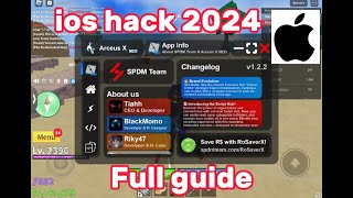 Roblox ios hack full guide working 2024 [upl. by Holmann]