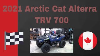 2021 Arctic Cat Alterra TRV700 Walkaround [upl. by Dimitris310]