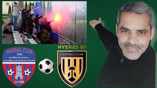 Du monde pour le DERBY VAROIS  toulonfootball [upl. by Nanreik]