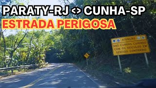 ESTRADA MAIS PERIGOSSA QUE JÁ PEGAMOS  PARATY  RJ  CUNHA  SP [upl. by Gere159]