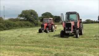 Mowing for 2nd cut silage [upl. by Avi]