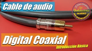 Cable Coaxial Digital Audio Out  Coaxial Digital Cable [upl. by Baseler]