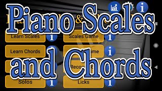 Piano Scales and Chords App [upl. by Maddalena]