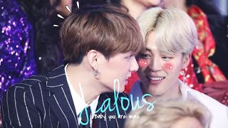 Como é o Jungkook quando está com ciúmes  Análise Jikook Reasons [upl. by Ahsineg]