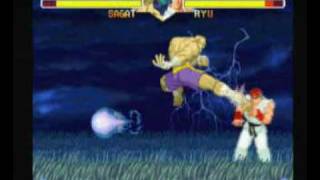 Street Fighter Alpha 2 Playthrough2 Sagat 22 [upl. by Nov]