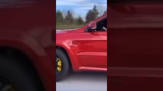 700 hp evo VS 800 hp track hawk dragracing yotubeshorts mexico viral [upl. by Ahsauqram]