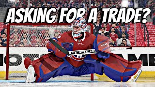 TIME TO REQUEST A TRADE NHL 24 Goalie Be A Pro 13 [upl. by Valerye]