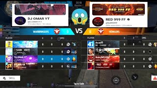 DJ OMAR YT VS RED 999 FF 😱😱😱😱😱🥵🥵🥵🥵 DJ OMAR YT [upl. by Orlan]