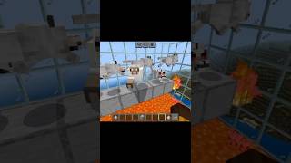 Minecraft sheep vs 100 wolves [upl. by Brittni]