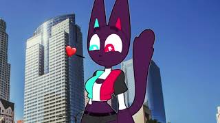 Giantess TikTok Cat is Loving Los Angeles [upl. by Ialda]