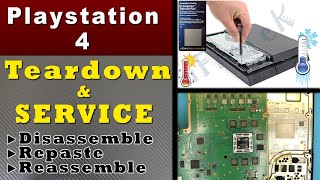 Service Or Clean Your PS4 playstation 4 under 15 Minutes [upl. by Magna]