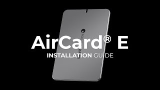 AirCard E  Instructions and Installation Guide [upl. by Roxane]