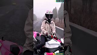 Girls Riding Superbike🏍️🥀 shorts race racelover ktmlover dukelover trending top viral ktm [upl. by Susana]