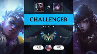 Challenger Match Super Ekko vs Super Aphelios  NA server Patch 1422 [upl. by Brunell]