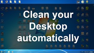 Daily automatic Desktop cleaner  Windows 10 [upl. by Jessalyn]