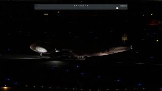 Boeing 747 landing smoothly at Dubai Intl Airport [upl. by Neenaj249]