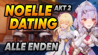 Noelle Dating Event  Akt 2  Alle Enden  Errungenschaften  Genshin Impact deutsch [upl. by Maloy]