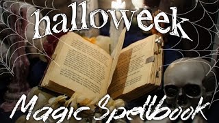 How to Make a Magic Spellbook Corded BindingSewn in Headtail BandsPleather Bound Halloweek [upl. by Asyl]