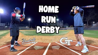 HOME RUN DERBY  Bat Bro Will vs D1 signees Pete Craska amp Drew Burress [upl. by Adianes]