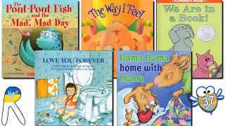 37 min 5 Animated amp Read Aloud Books [upl. by Attelliw]