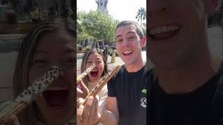 The 🥇 Fluffernutter Churro is BACK at Disney California Adventure [upl. by Amairam145]