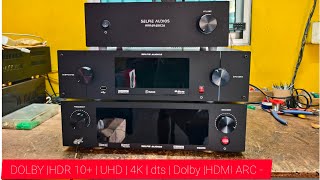 52  51 amplifier DOLBY  HDR 10  UHD  4K  dts  Dolby HDMI ARC  subwoofer amplifier [upl. by Zischke]