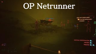 Cyberpunk 2077 Netrunner Gameplay [upl. by Oine593]