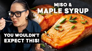 How To Cook Salmon In The Oven  Miso Salmon  Marion’s Kitchen [upl. by Gabrielli633]