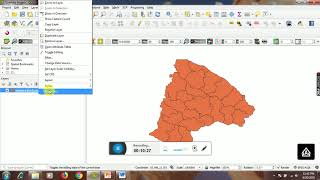 THEMATIC MAPCHOROPLETH MAP DATA ENTRY AREA CALCULATION OF POLYGON [upl. by Ttegirb454]